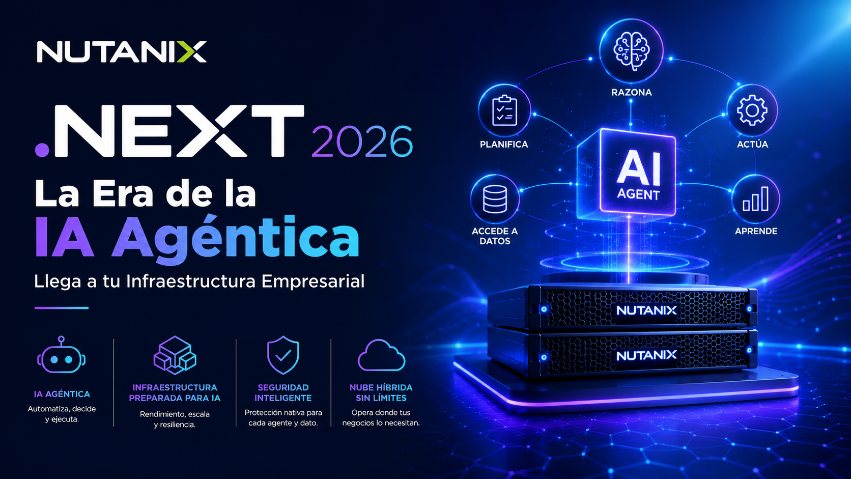 Nutanix .NEXT 2026: La Era de la IA Agéntica Llega a tu Infraestructura Empresarial